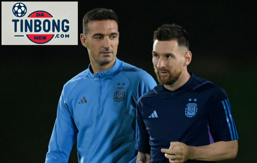 Scaloni cho rằng Argentina cần học cách thi đấu mà không có Messi. Ảnh: Getty