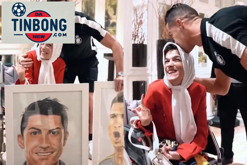 Hành động thân thiện của Ronaldo bị coi là trái pháp luật tại Iran