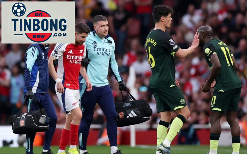 Jorginho không thể hoàn thành trận đấu trước Brentford