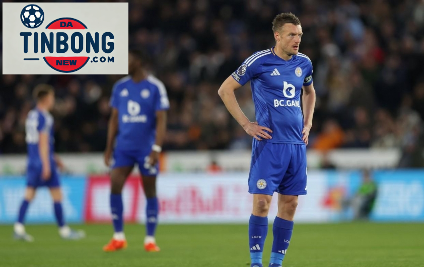 Vardy đã 2 lần cùng Leicester xuống hạng