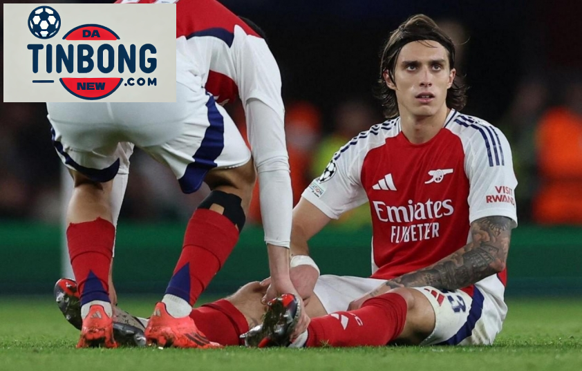 Calafiori cũng không thể ra sân trước Real Madrid