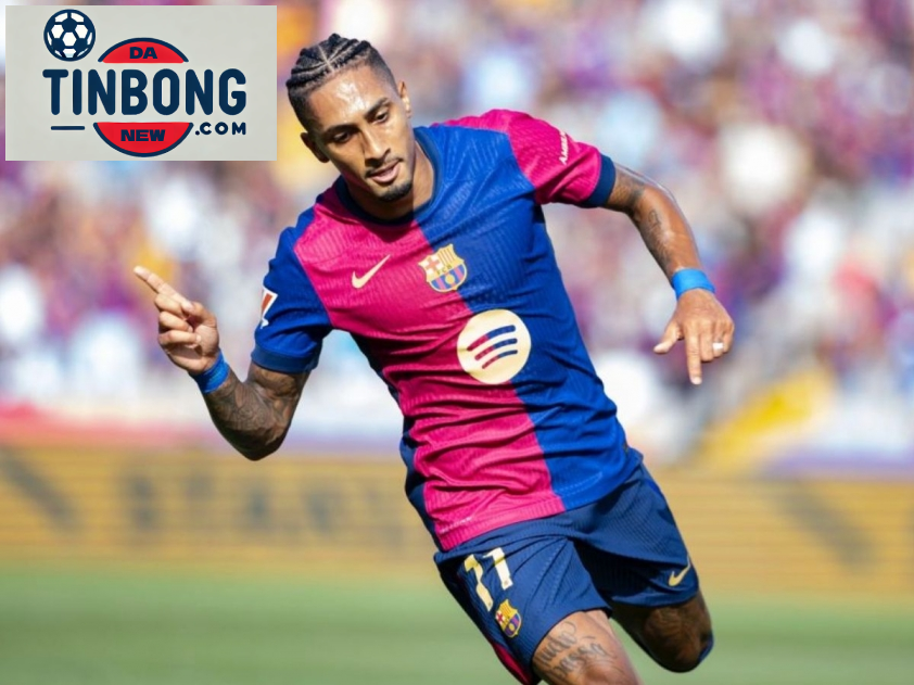 Raphinha tỏa sáng rực rỡ trong trận đấu trước Celta Vigo