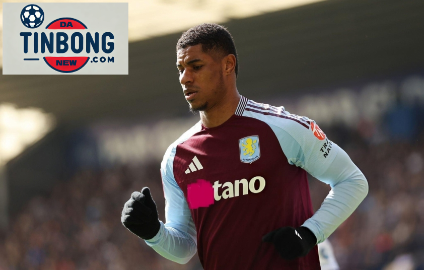 Rashford thăng hoa tại Aston Villa (Ảnh: Getty).